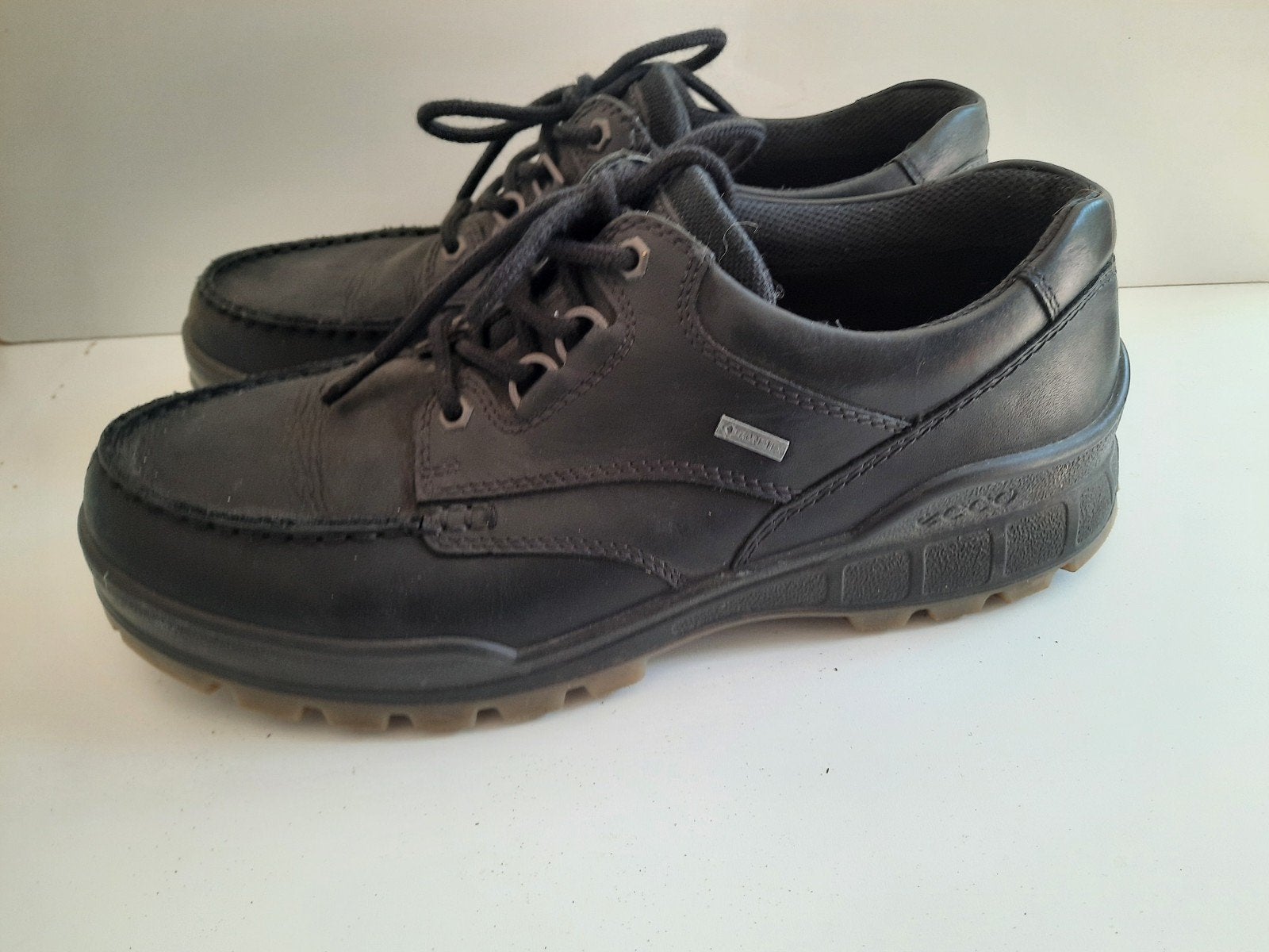 Ecco Track 25 heren veterschoen  , zwart. Maat 43, Kleding | Heren, Ecco, Zwart, Ophalen of Verzenden, Gedragen