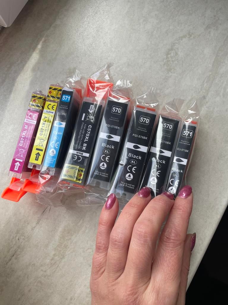 Inktcartridges voor canon pixma printers, Ophalen, Nieuw