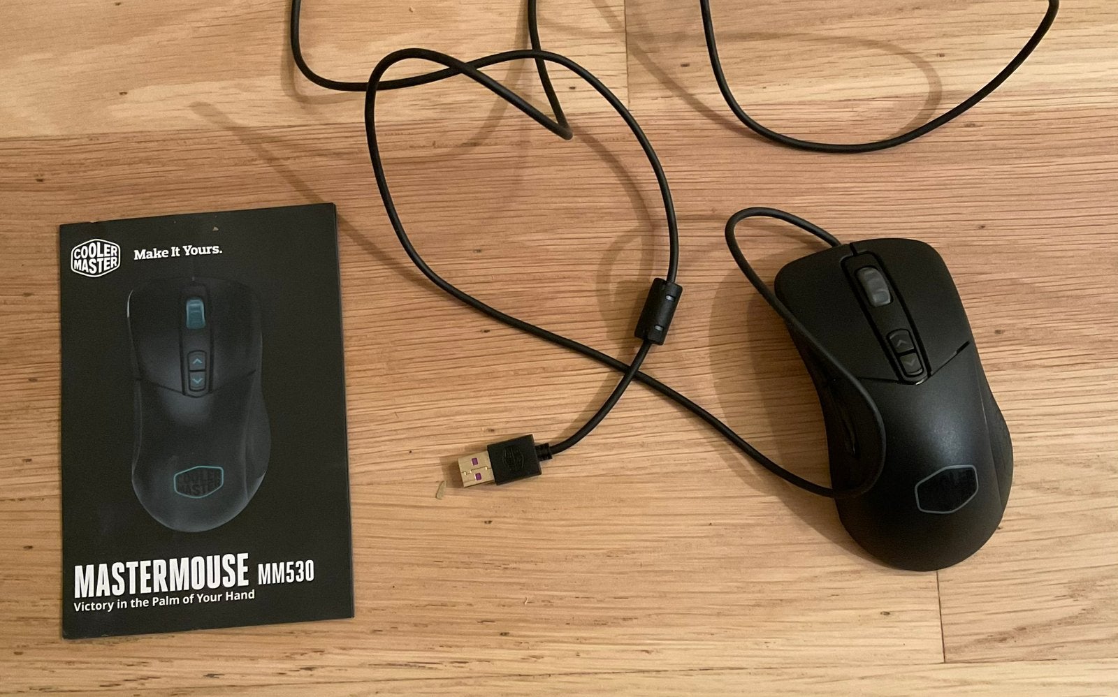 Gaming Muis Cooler Master MM530, Computers en Software, Muizen, Rechtshandig, Muis, Gaming muis, Ophalen of Verzenden