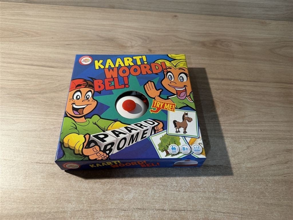 Kaart woord bel - S7086, Verzenden, Zo goed als nieuw