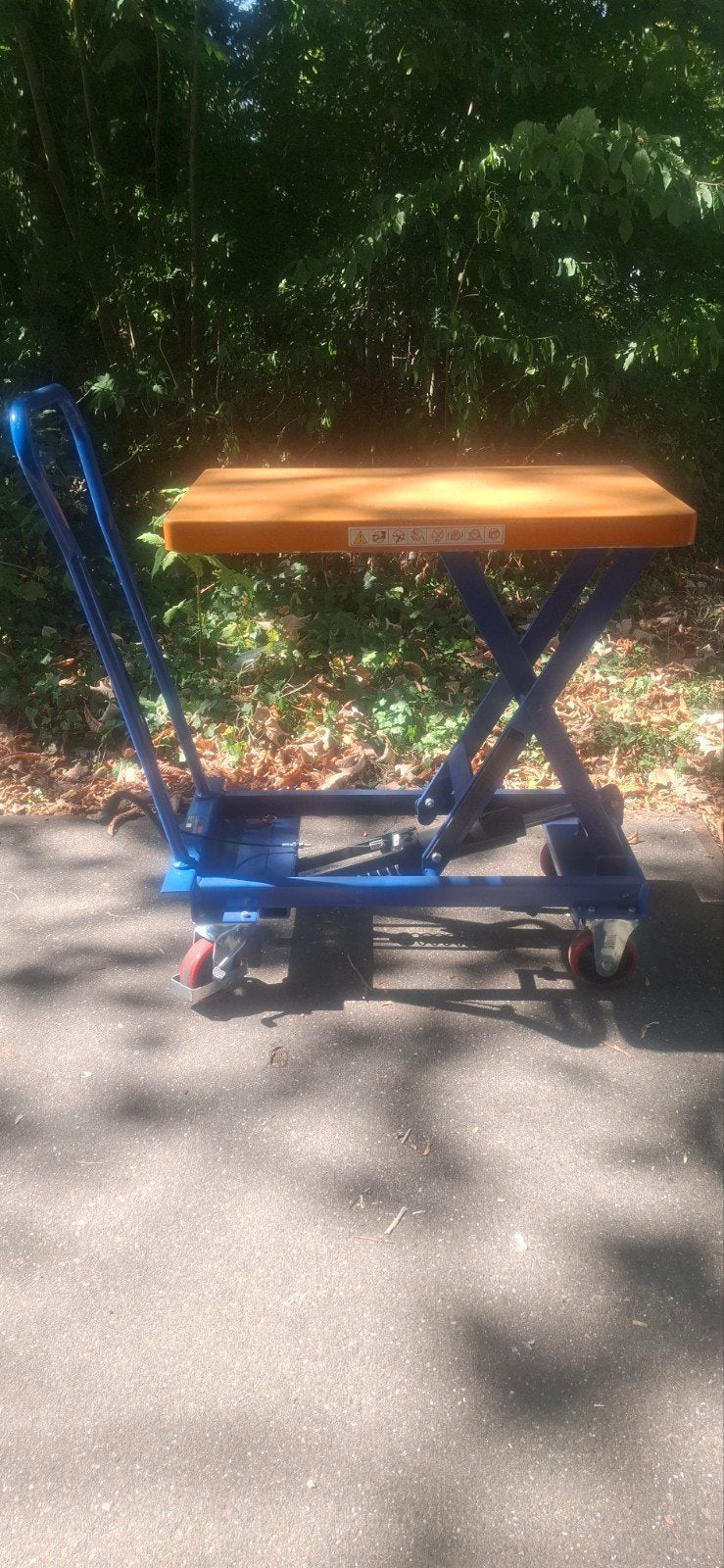 SECO HTF25 Schaarheftafel - 250 kg draagvermogen, Ophalen, Handmatig