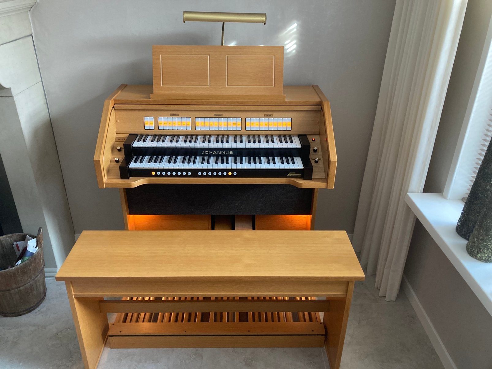 Orgel Johannes opus 5, Muziek en Instrumenten, Ophalen, Zo goed als nieuw, 2 klavieren, Orgel