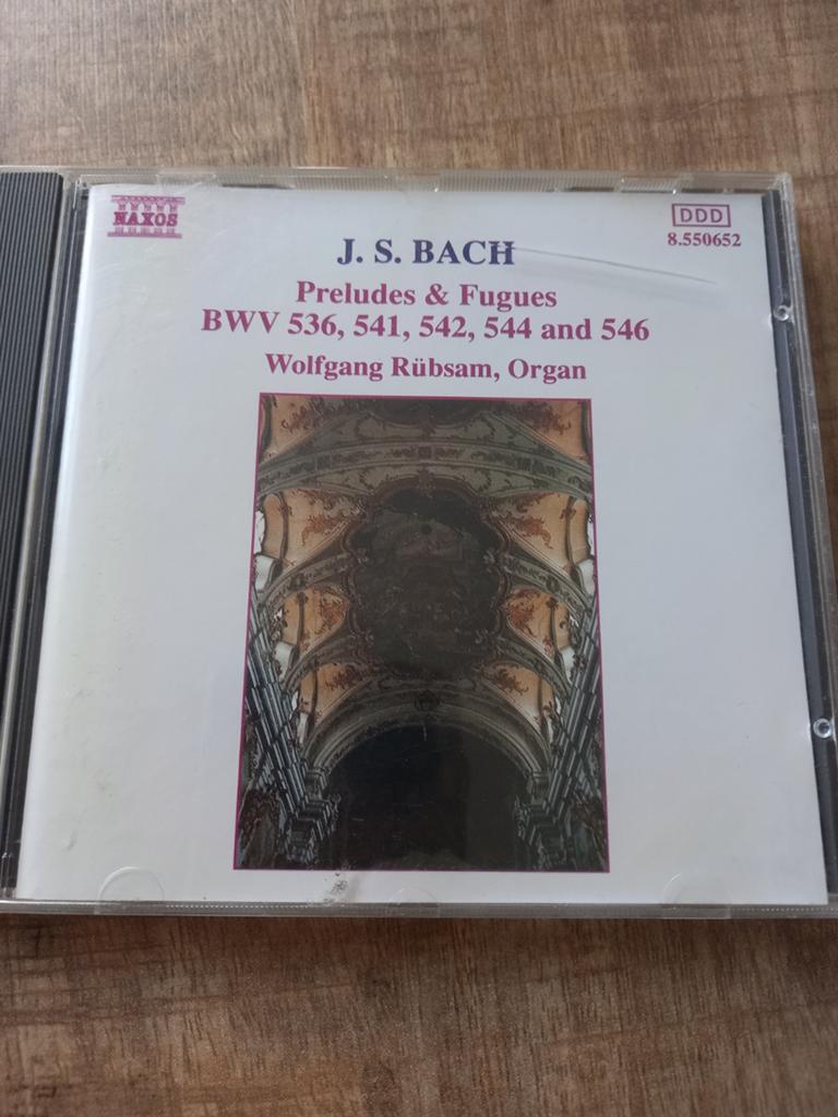 Wolfgang Rübsam, J.S. Bach, Ophalen of Verzenden, Barok, Zo goed als nieuw, Overige typen