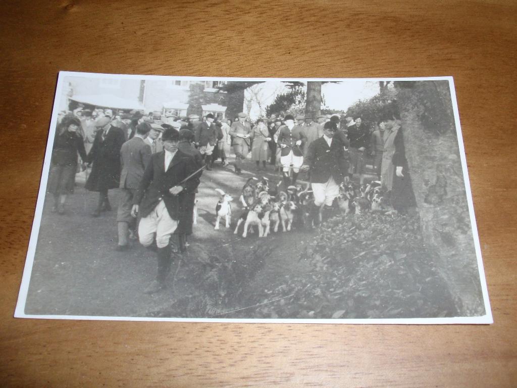 Fotokaart Jacht Jagers Jachthonden Hond Jager, Verzenden, 1940 tot 1960, Ongelopen, Ambachten of Beroep