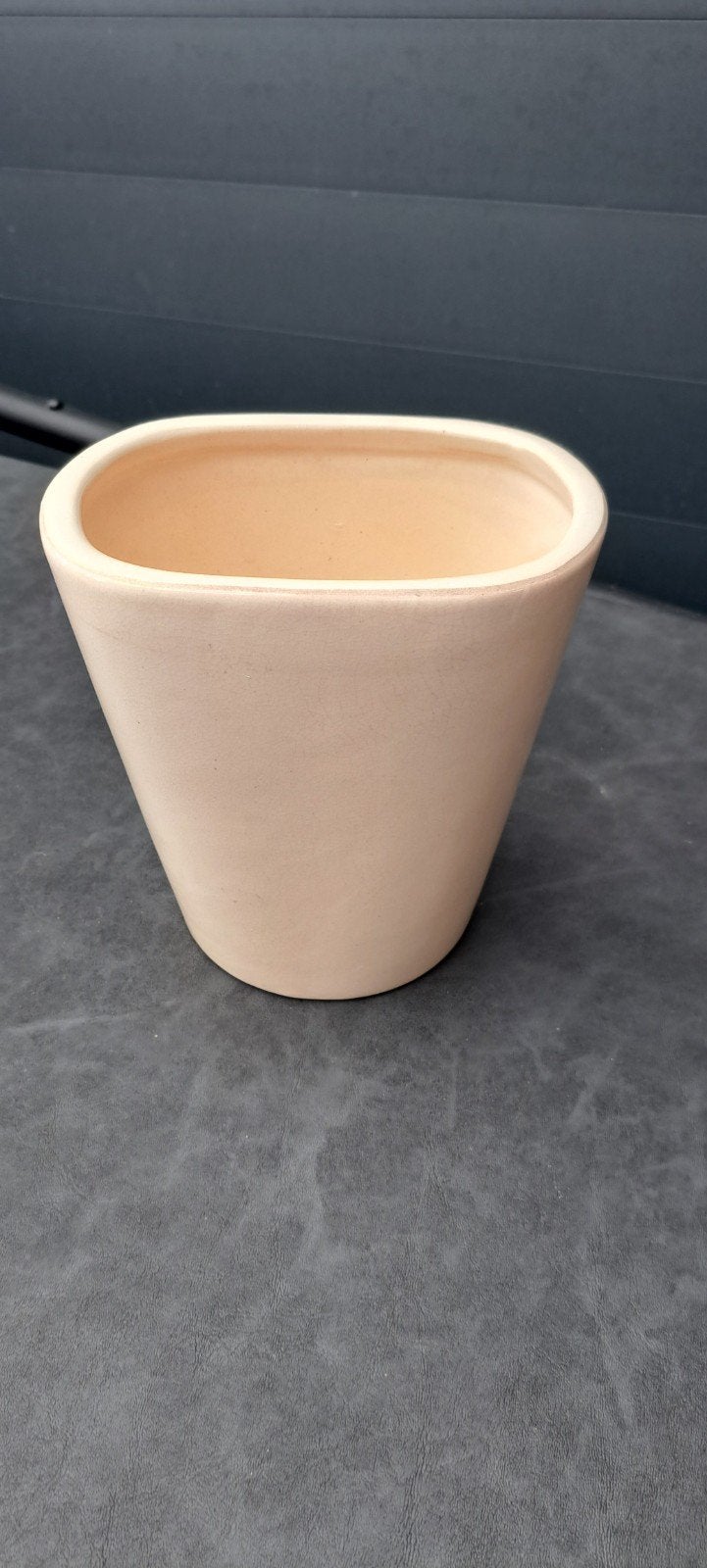 Crèmekleurige bloempot/vaas.
Hoogte is 17,5 cm.
Doorsnede is, Tuin en Terras, Bloempotten, Ophalen of Verzenden, Zo goed als nieuw