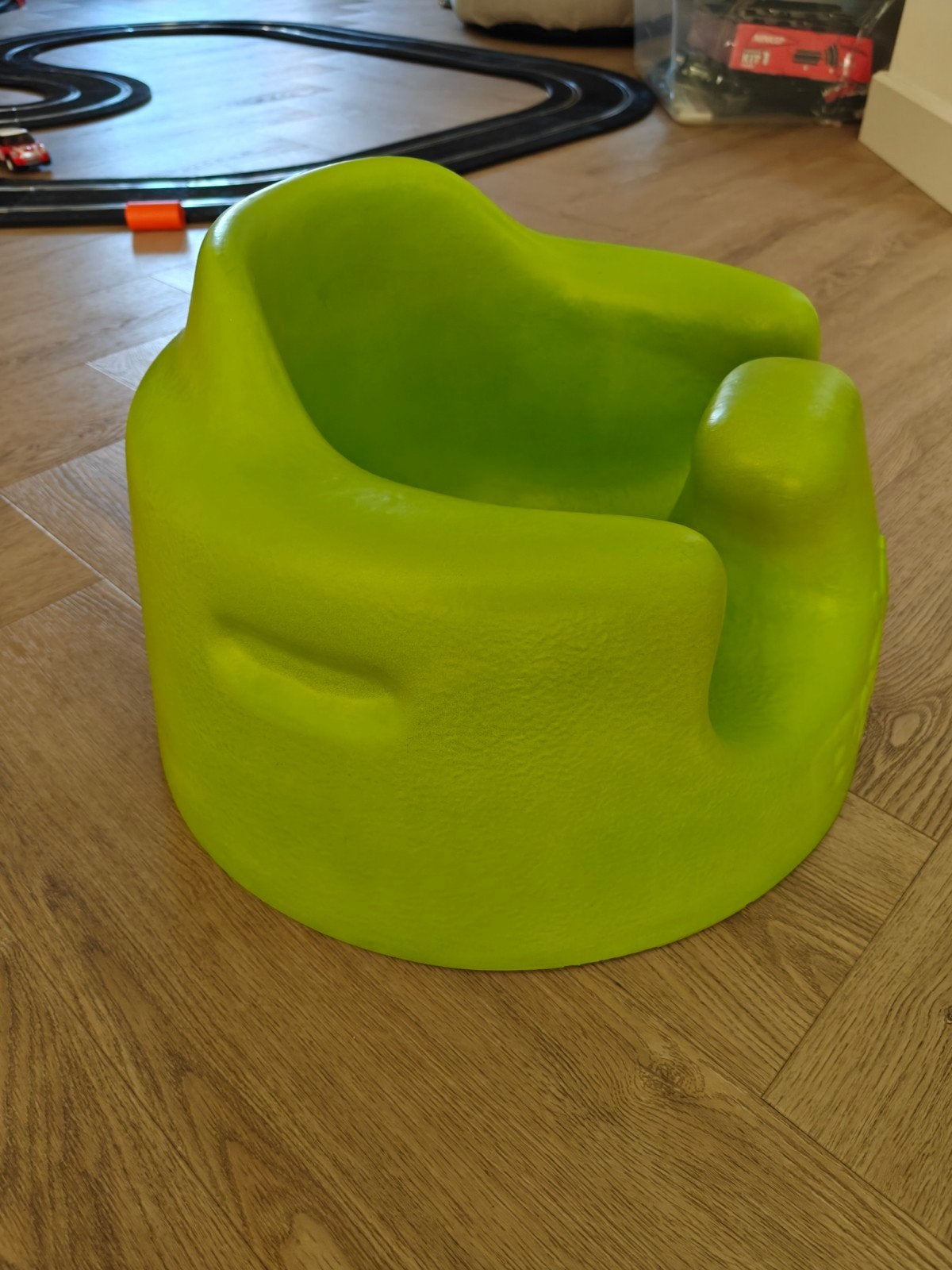 Bumbo Babyzitje Groen, Ophalen of Verzenden, Gebruikt, Overige typen