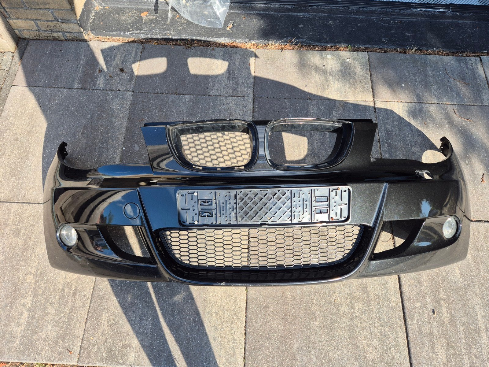 BMW E87 Voorbumper M pakket sapphire zwart, Ophalen, Voor, BMW, Bumper