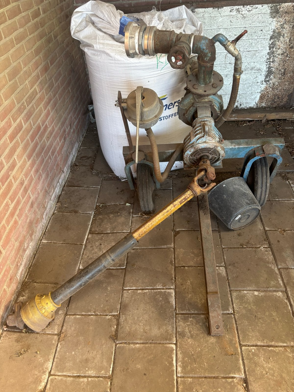 Beregeningspomp met afterkas, Ophalen, Beregening en Drainage