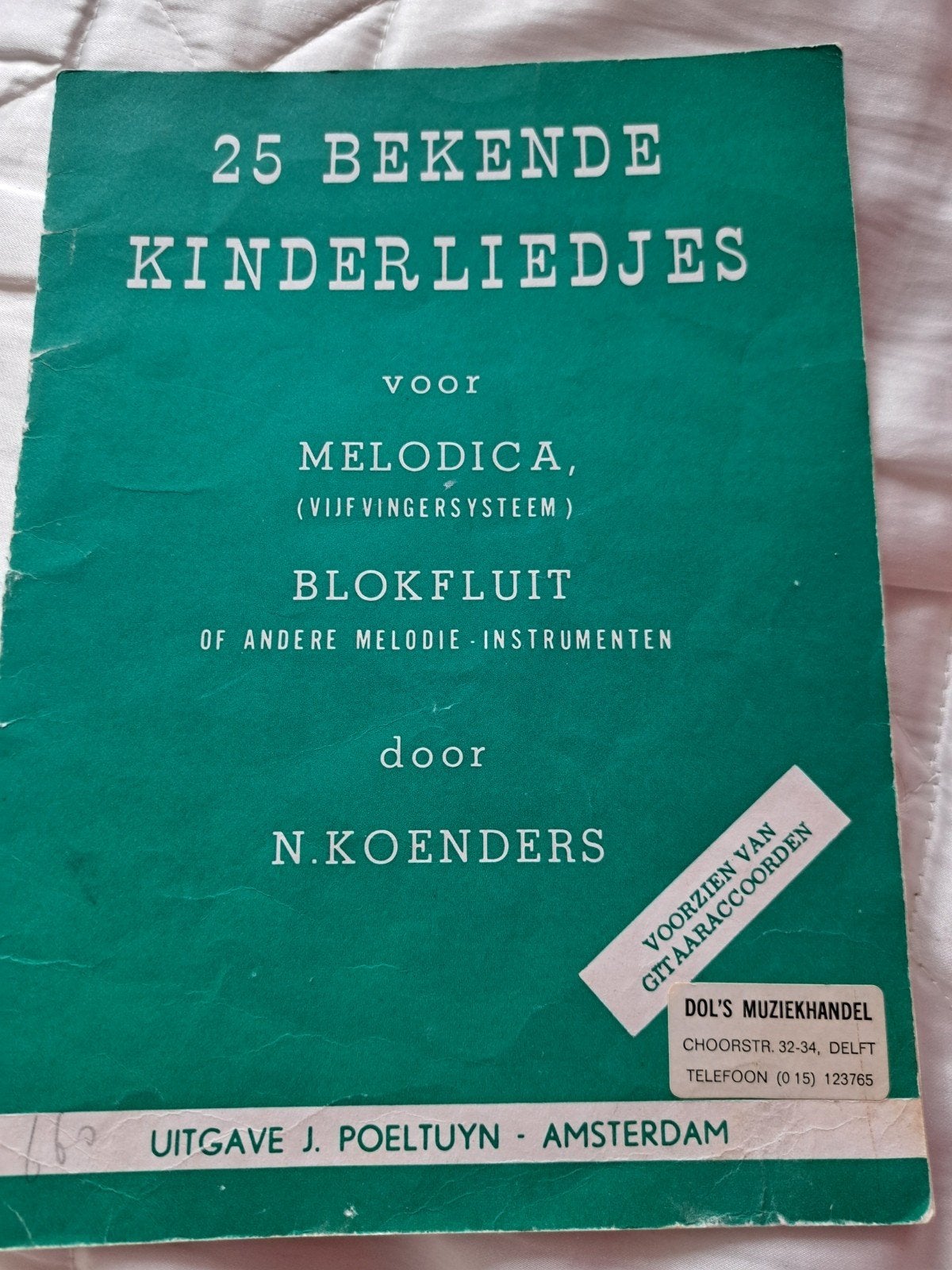 25 bekende kinderliedjes, Muziek en Instrumenten, Ophalen of Verzenden, Nieuw, Les of Cursus, Gitaar