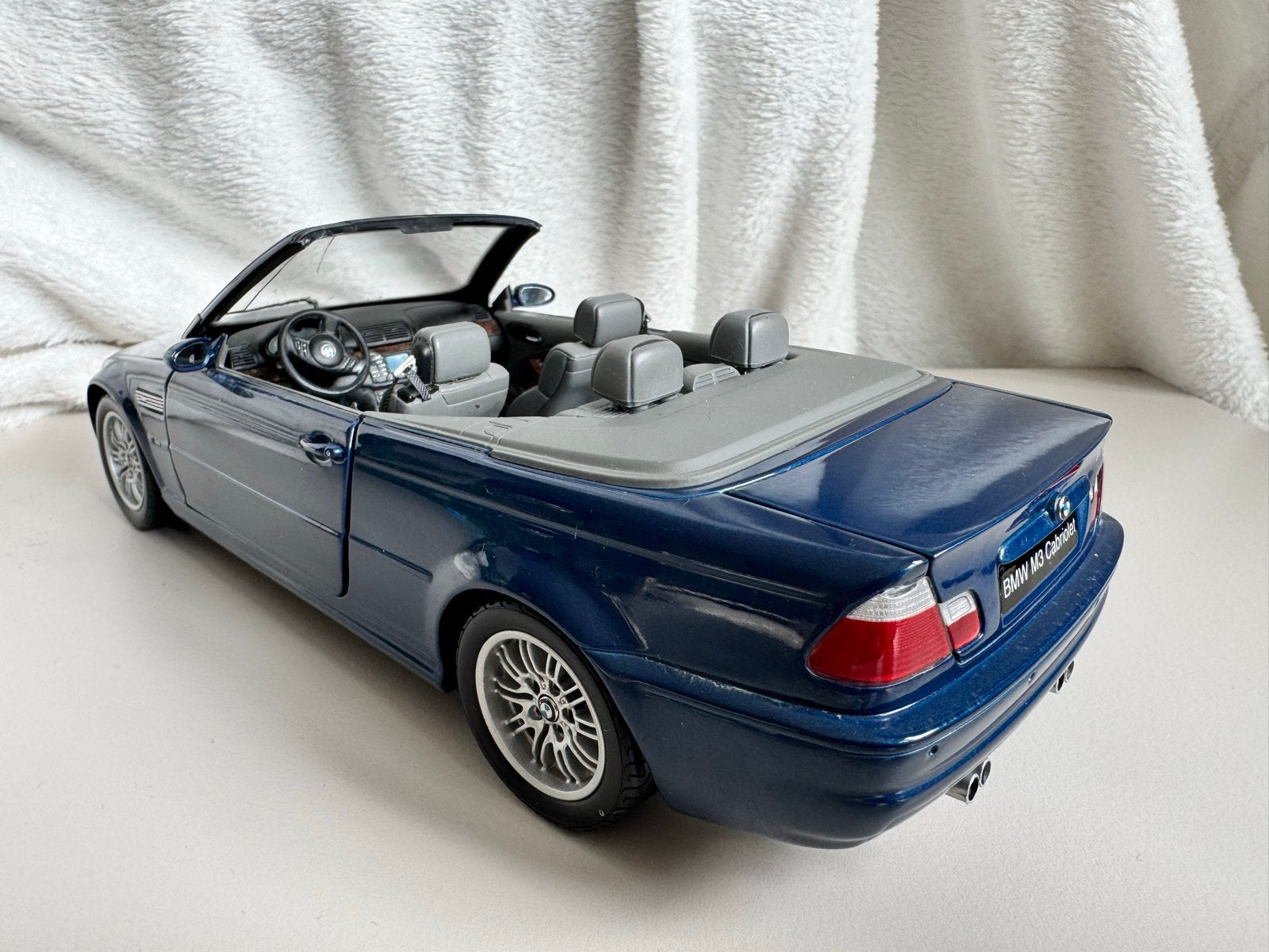 BMW E46 M3 Cabriolet 1:18 Kyosho - Schade model, Ophalen of Verzenden, Gebruikt, Auto, Kyosho