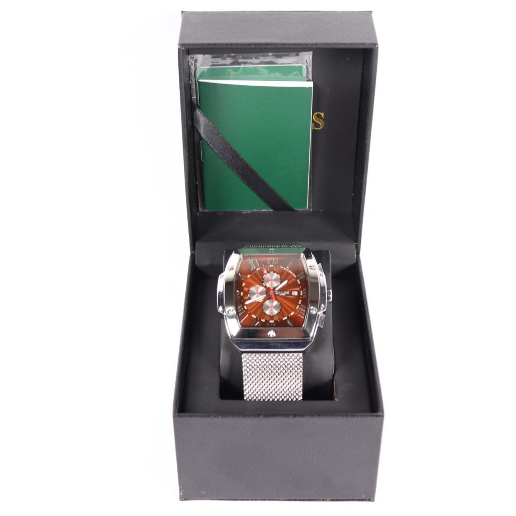 Gamages London eminence Steel Horloge (52mm) - A Grade, Gamages of London, Gebruikt, Info@gamages.london, 164-182 Oxford Street, Westminster