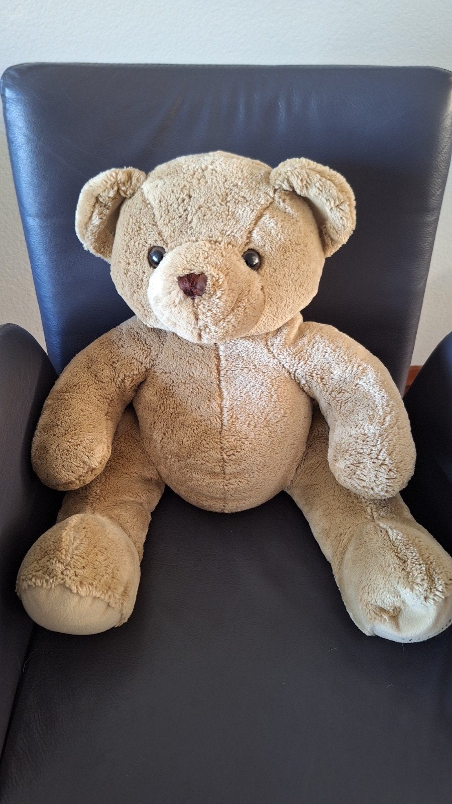 Zachte knuffelbeer Tiamo Collection, Beer, Ophalen of Verzenden, Zo goed als nieuw, Middelgroot (20 tot 80 cm)