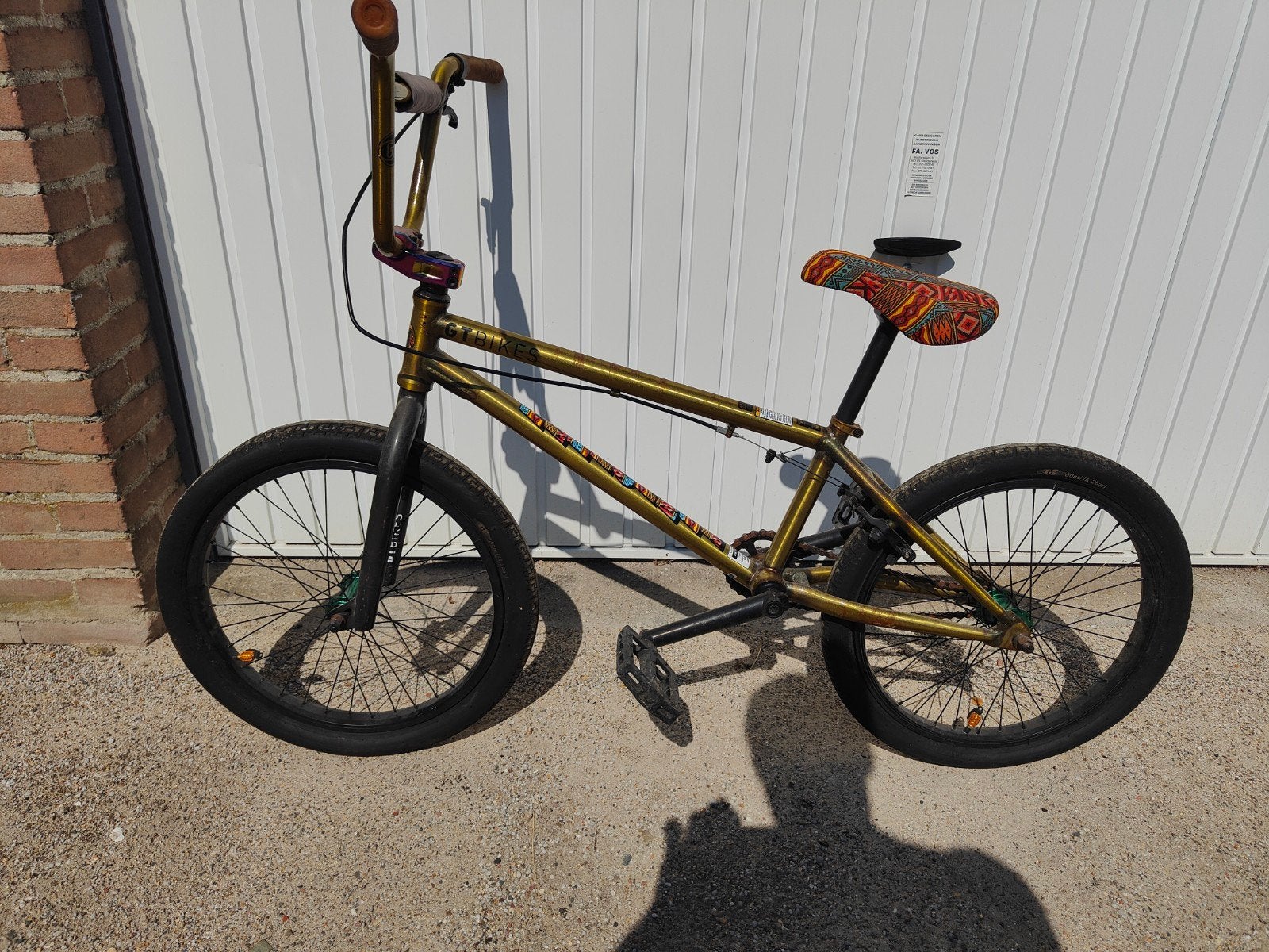 GT Bikes BMX Performer - Old School Stijl, Ophalen, Gebruikt, Velgrem, 20 tot 24 inch