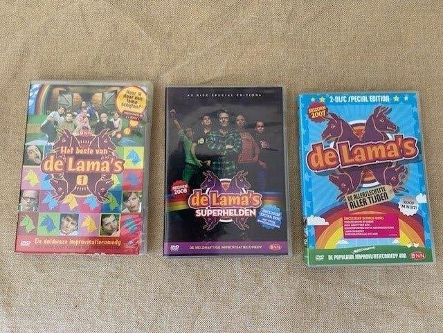 DVD(s) De Lama's, Ophalen, Stand-up of Theatershow, Gebruikt, Alle leeftijden