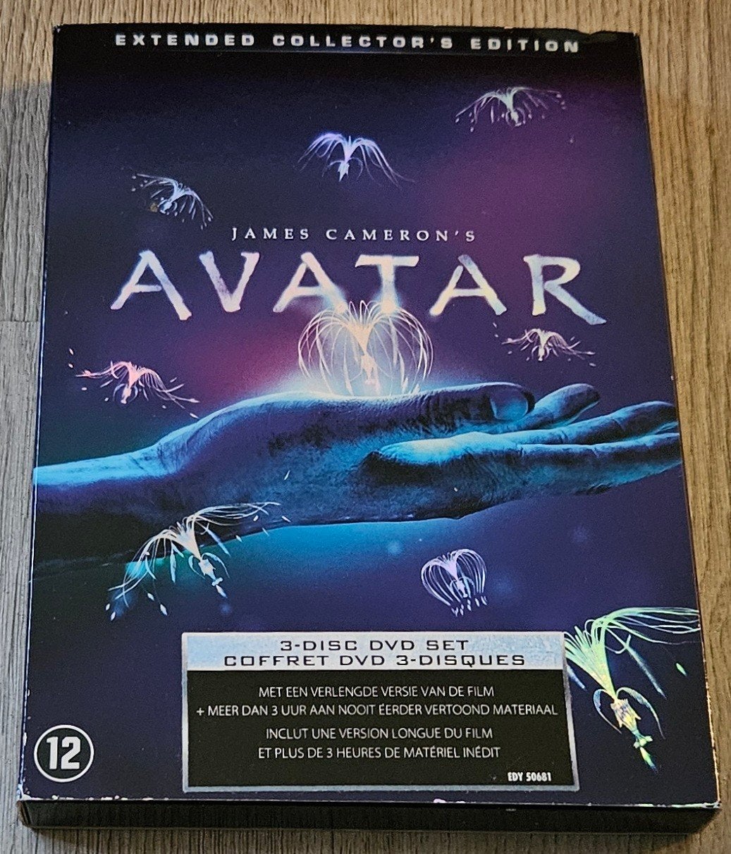 Avatar Extended Collector's Edition DVD (3-disc), Nederlands, Ophalen of Verzenden, Zo goed als nieuw, Engels