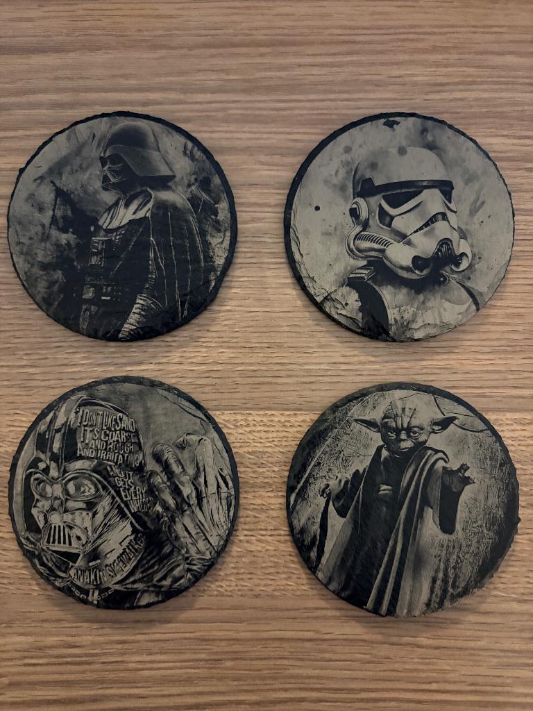 Onderzetters leisteen, Ophalen of Verzenden, Nieuw, Glas of Kopje