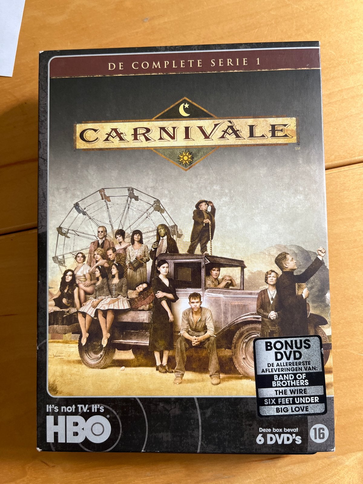 Carnivàle: De Complete Serie 1 (HBO DVD Boxset), Cd's en Dvd's, Dvd's | Tv en Series, Vanaf 16 jaar, Seizoen 1, Nederlands, Drama