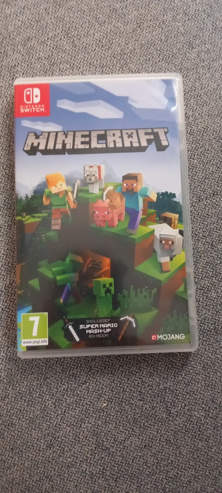 Minecraft Nintendo Switch - Zo goed als nieuw, Spelcomputers en Games, Games | Nintendo Switch, Overige genres, Ophalen of Verzenden