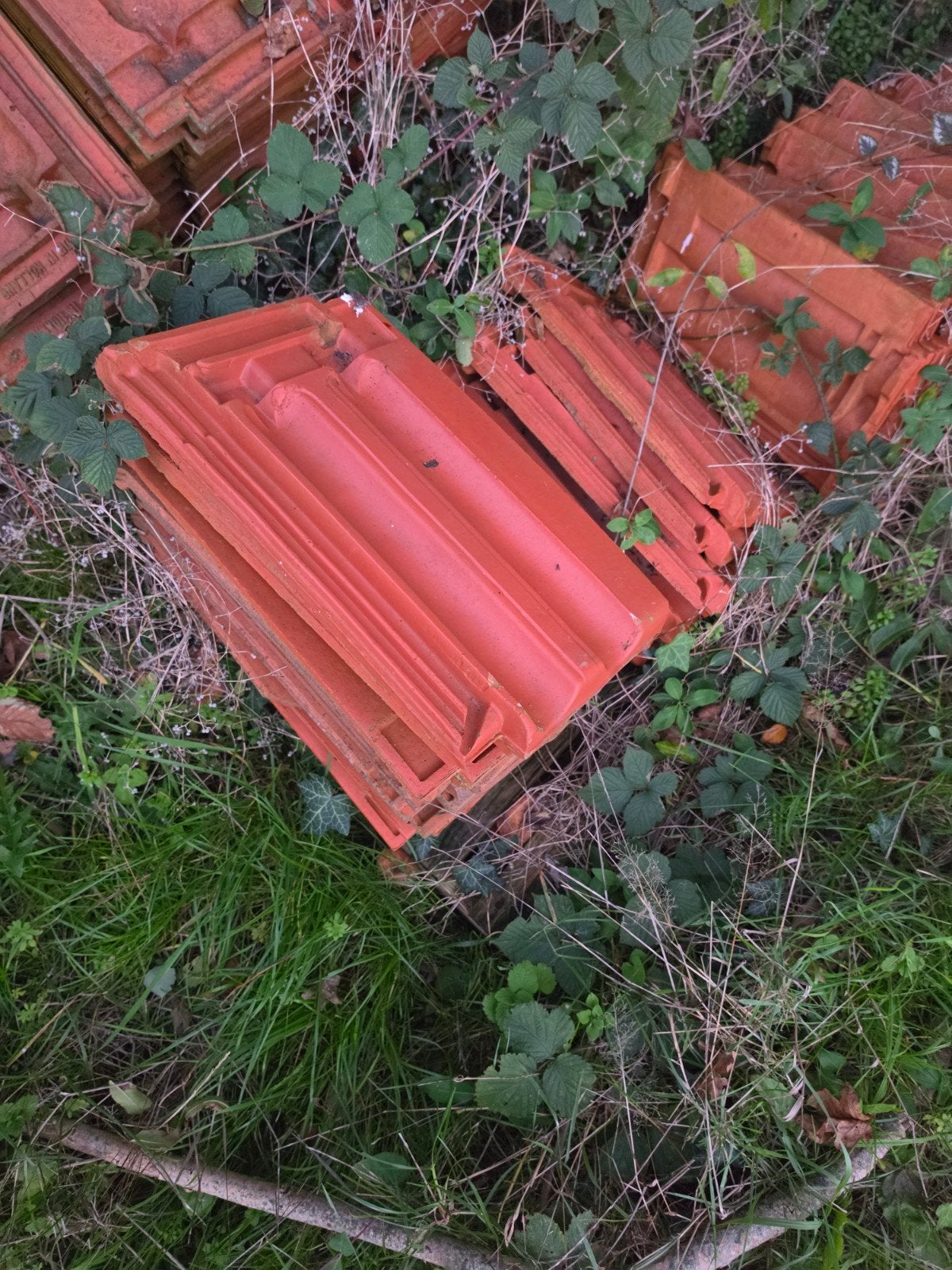 41 x 24 gebruikte dakpannen - rood, steen, Ophalen, Steen of Klei, Dakpannen, Rood