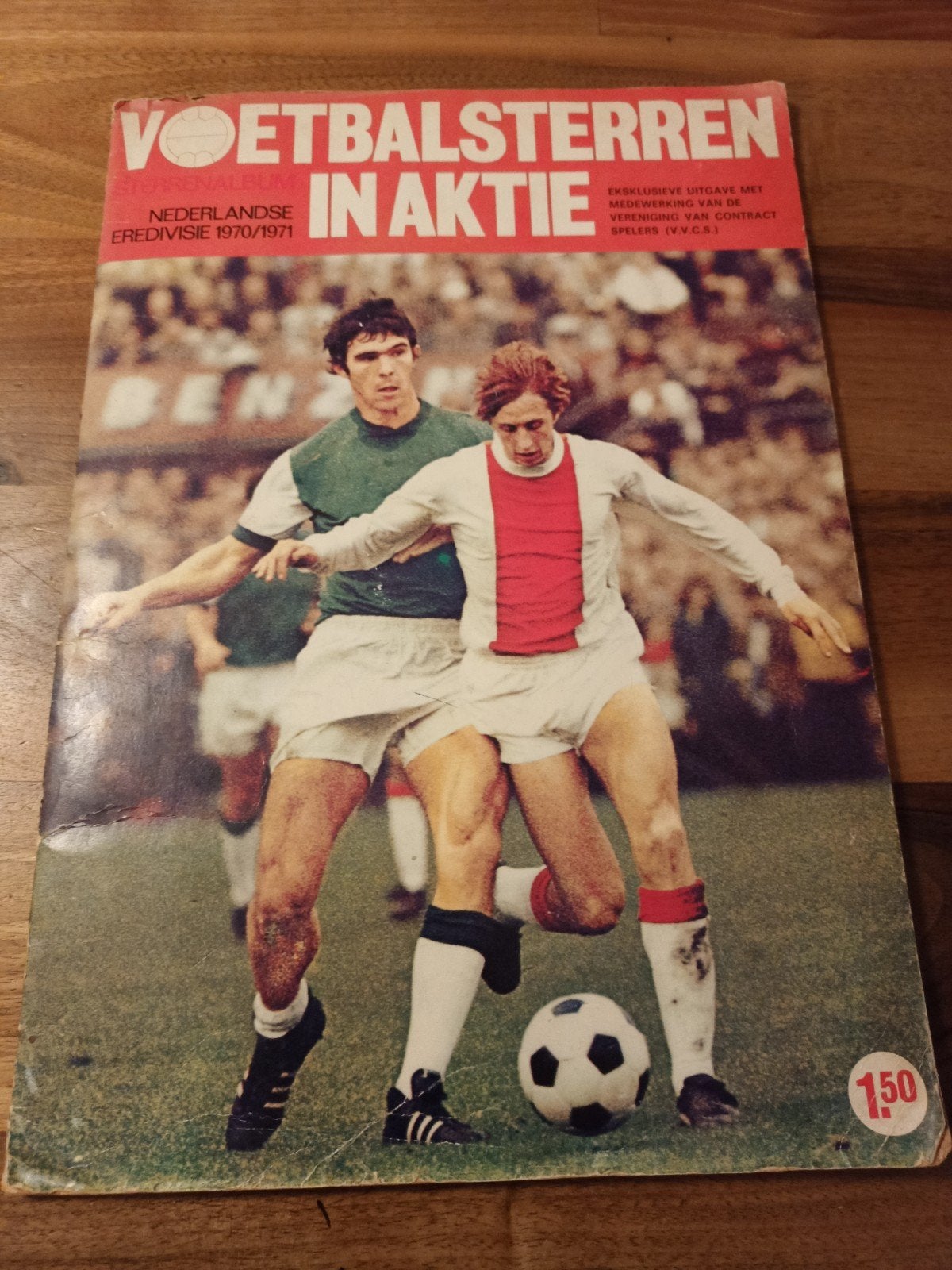 Voetbalsterren in Aktie 1970/1971 - Compleet Album, Ophalen of Verzenden, Gebruikt, Overige binnenlandse clubs, Boek of Tijdschrift