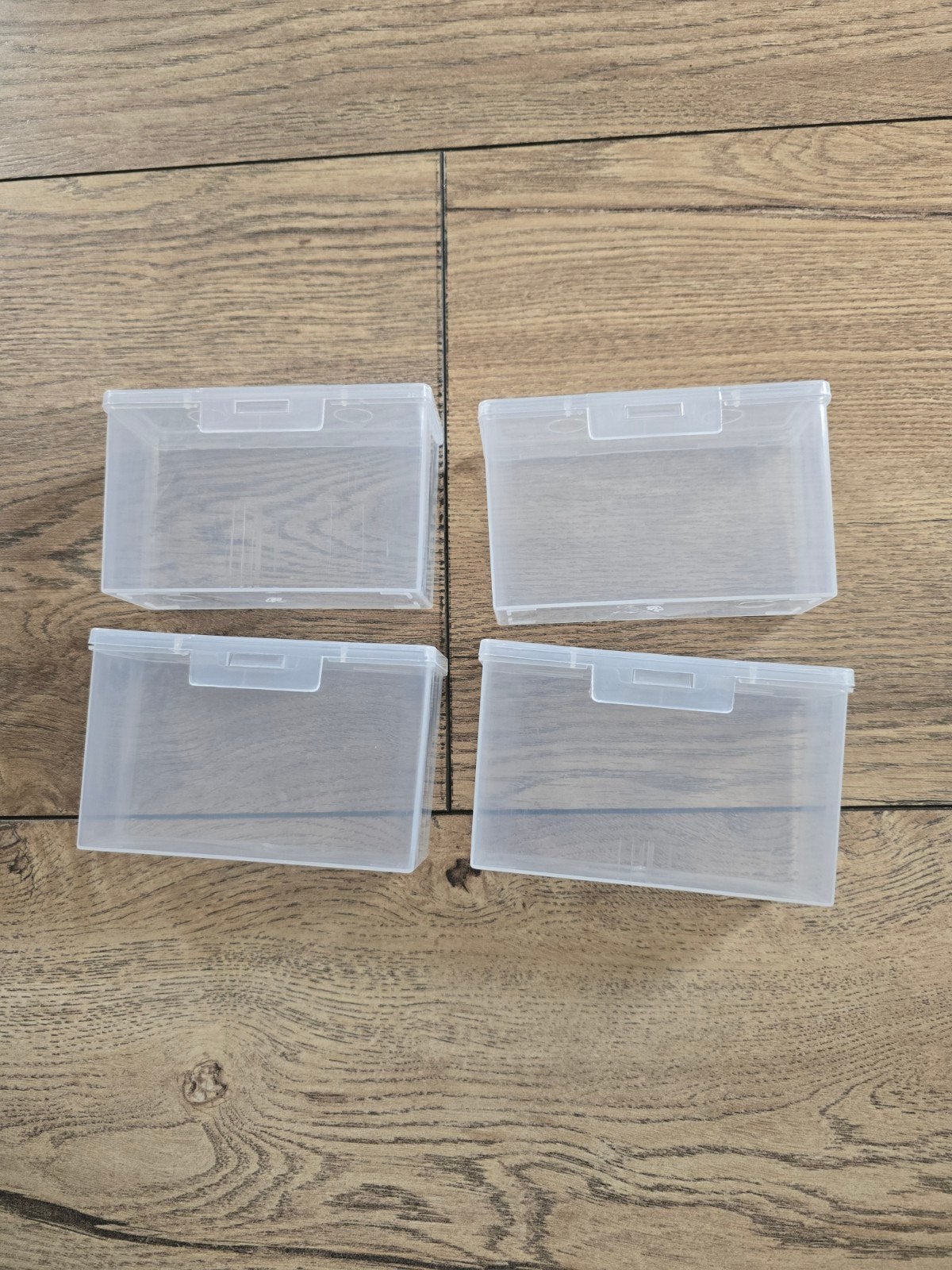 Doorzichtige Bakjes voor Kaartspellen - Set van 4, Ophalen of Verzenden, Nieuw