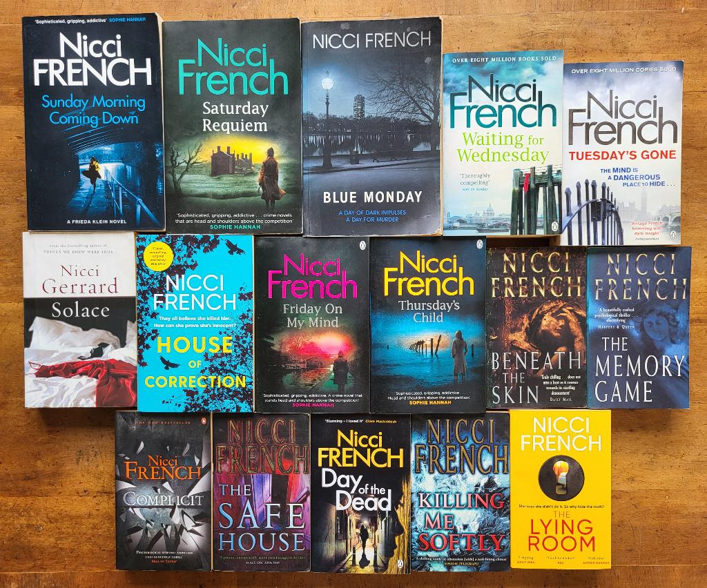 Nicci French, 16 x Engelstalige boeken, Ophalen of Verzenden, Gelezen, Nicci French, Europa overig