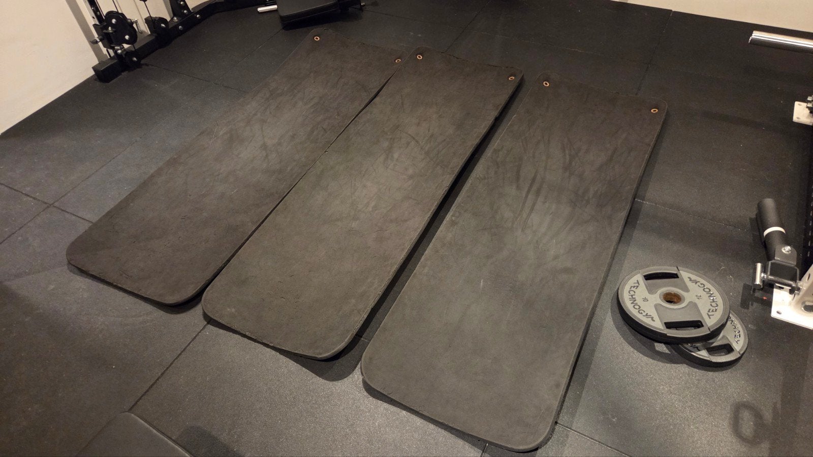 Comfortabele Basic-Fit yogamatten (3 stuks), Ophalen, Gebruikt, Yogamat