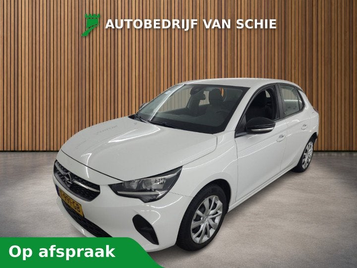 Opel Corsa Electric 50 kWh 3-Fase 1e-Eig. & Keurig-Onderh BO, Auto's, Gebruikt, Zwart, 24 min, Wit