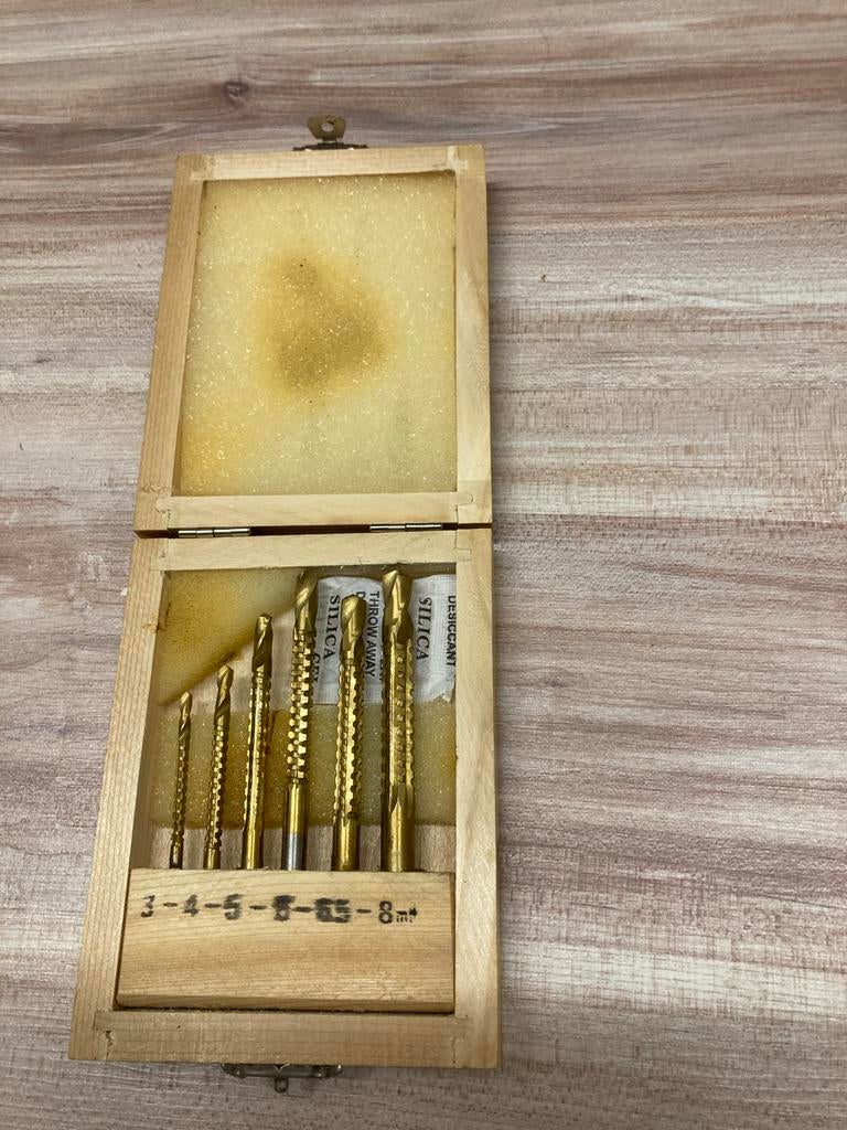 Bruder Mannesmann Boorset 6-delig, 3-8mm, Ophalen of Verzenden, Nieuw, Overige typen