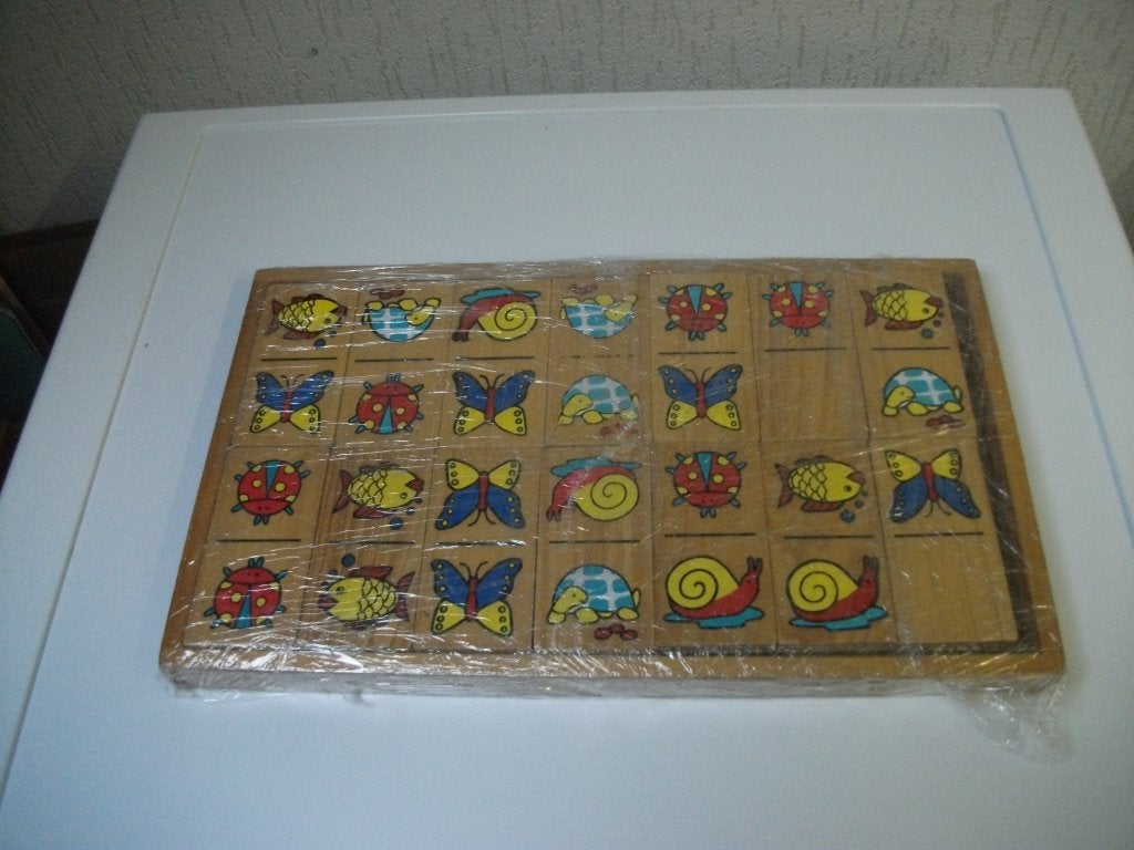 Dieren domino, Ophalen of Verzenden, Gebruikt
