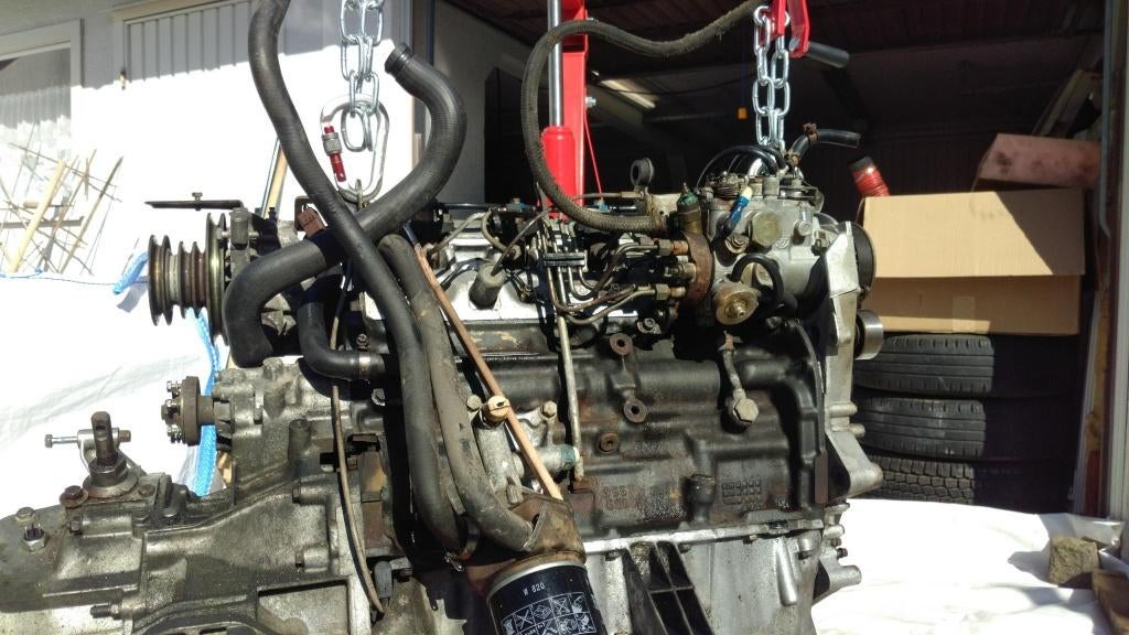 Motor peugeot j5 oa camper camperbus Diesel motor 2.5, Auto-onderdelen, Ophalen, Gebruikt, Peugeot