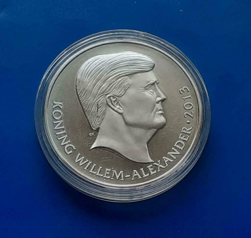 Penning Koning Willem-Alexander 2013, Verzenden, Overige materialen, Nederland