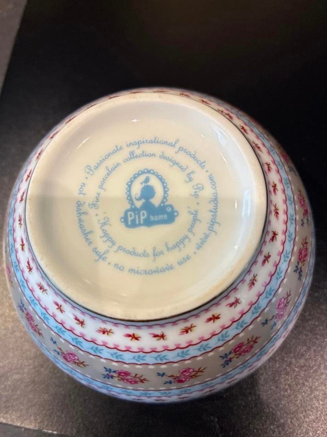 Pip Studio melk en suikerkannetje, Ophalen, Zo goed als nieuw, Modern, Porselein