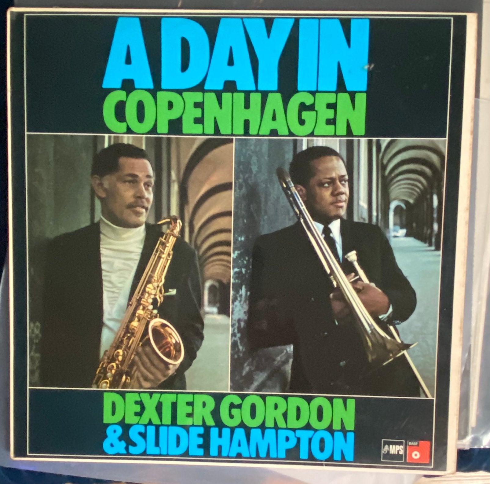 Dexter Gordon & Slide Hampton A Day in Copenhagen Jazz, LP, Gebruikt, 12 inch, Jazz