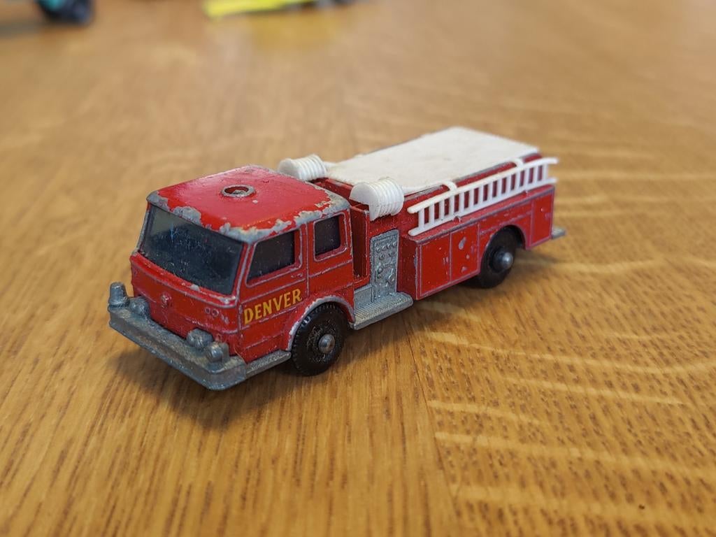 Matchbox Fire Pumper Truck, Ophalen of Verzenden, Zo goed als nieuw, Bus of Vrachtwagen