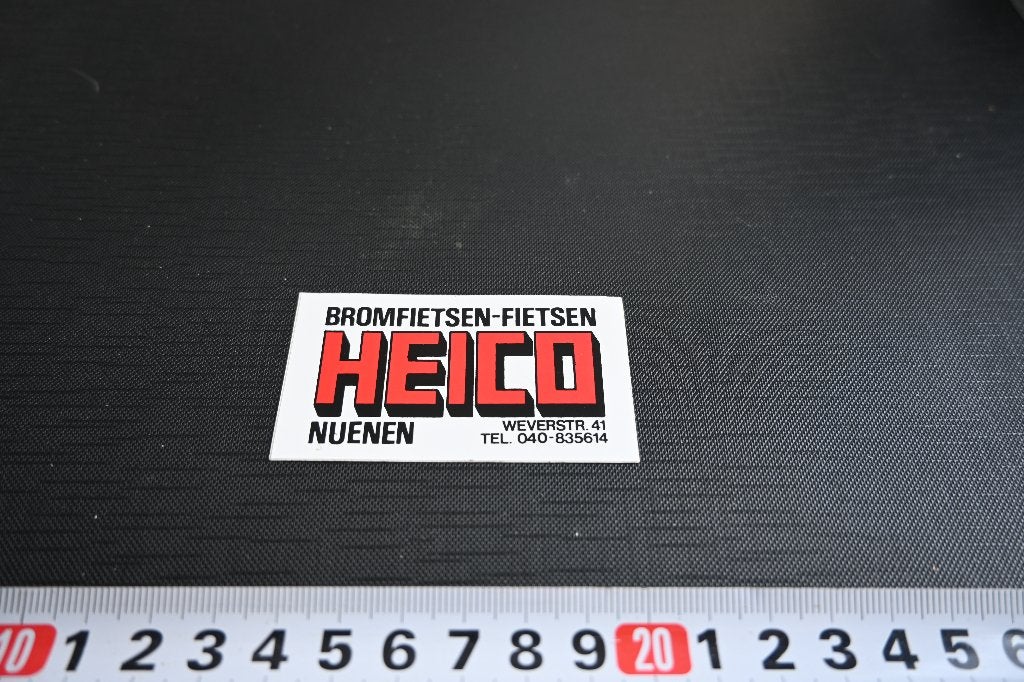 sticker Nuenen Bromfietsen Fietsen HEICO weverstraat 41, Ophalen, Zo goed als nieuw