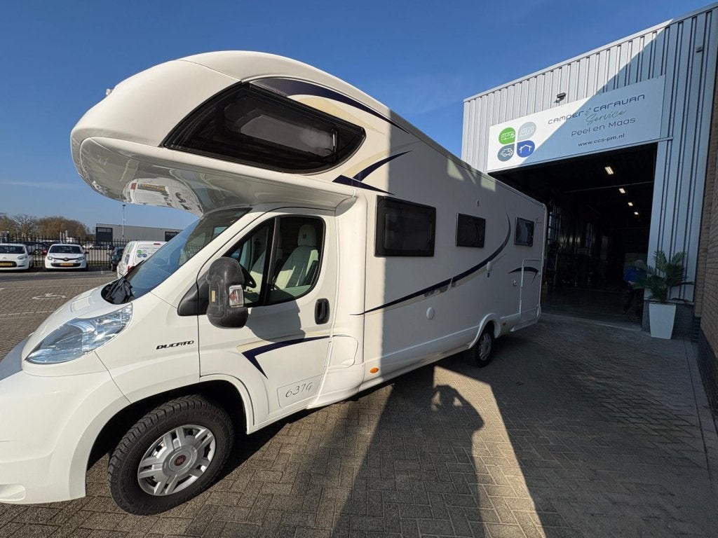 McLouis Tandy 637 ENKELE BEDDEN, Caravans en Kamperen, Campers, Alkoof, Ringverwarming, Fiat, 7 tot 8 meter