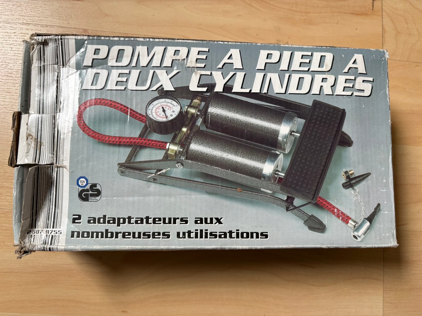 Voetpomp, Ophalen, Gebruikt