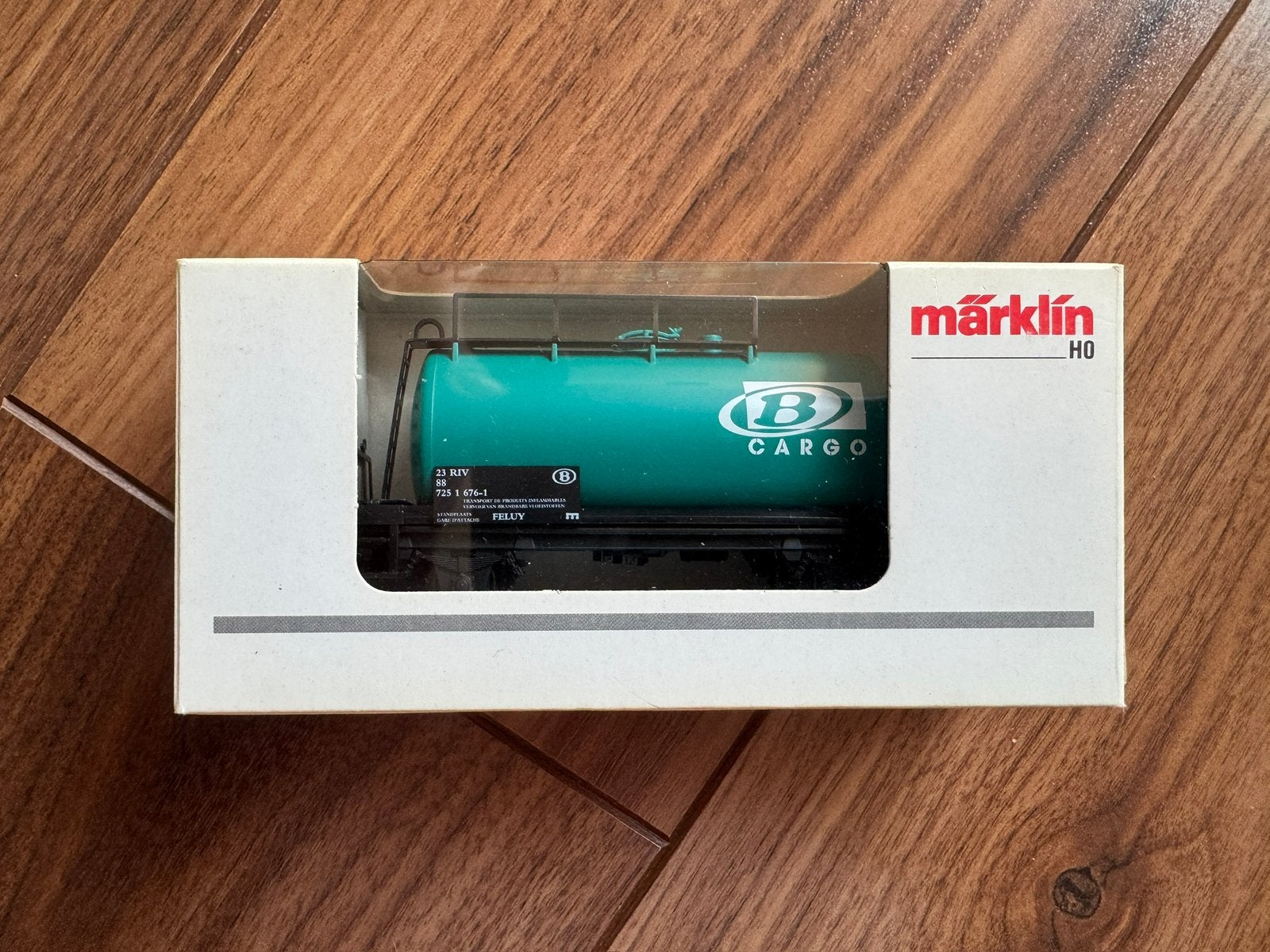 🚂 Marklin 4441.803 Insider B Cargo van de NMBS, Wisselstroom, Wagon, Ophalen of Verzenden, Zo goed als nieuw