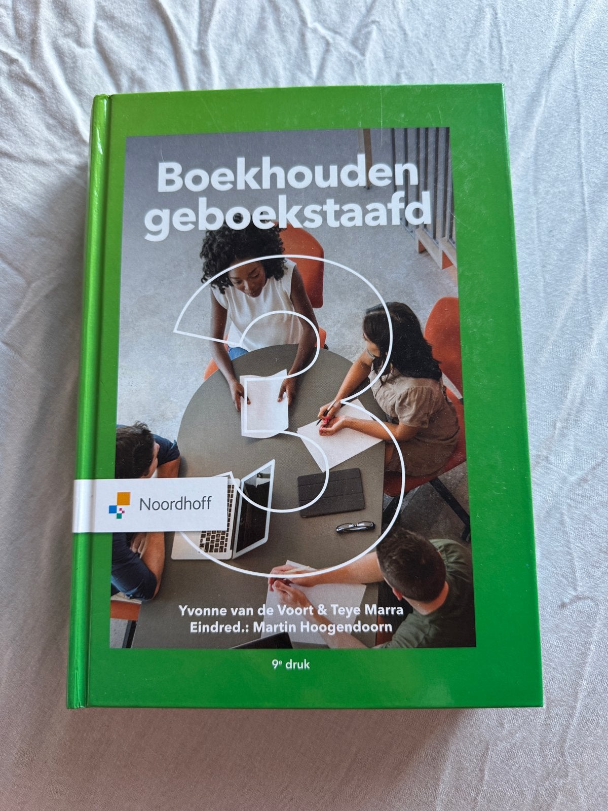 Boekhouden Geboekstaafd 3 - 9e druk - Noordhoff, Ophalen of Verzenden, Zo goed als nieuw, Overige niveaus, Bedrijfseconomie of M&O