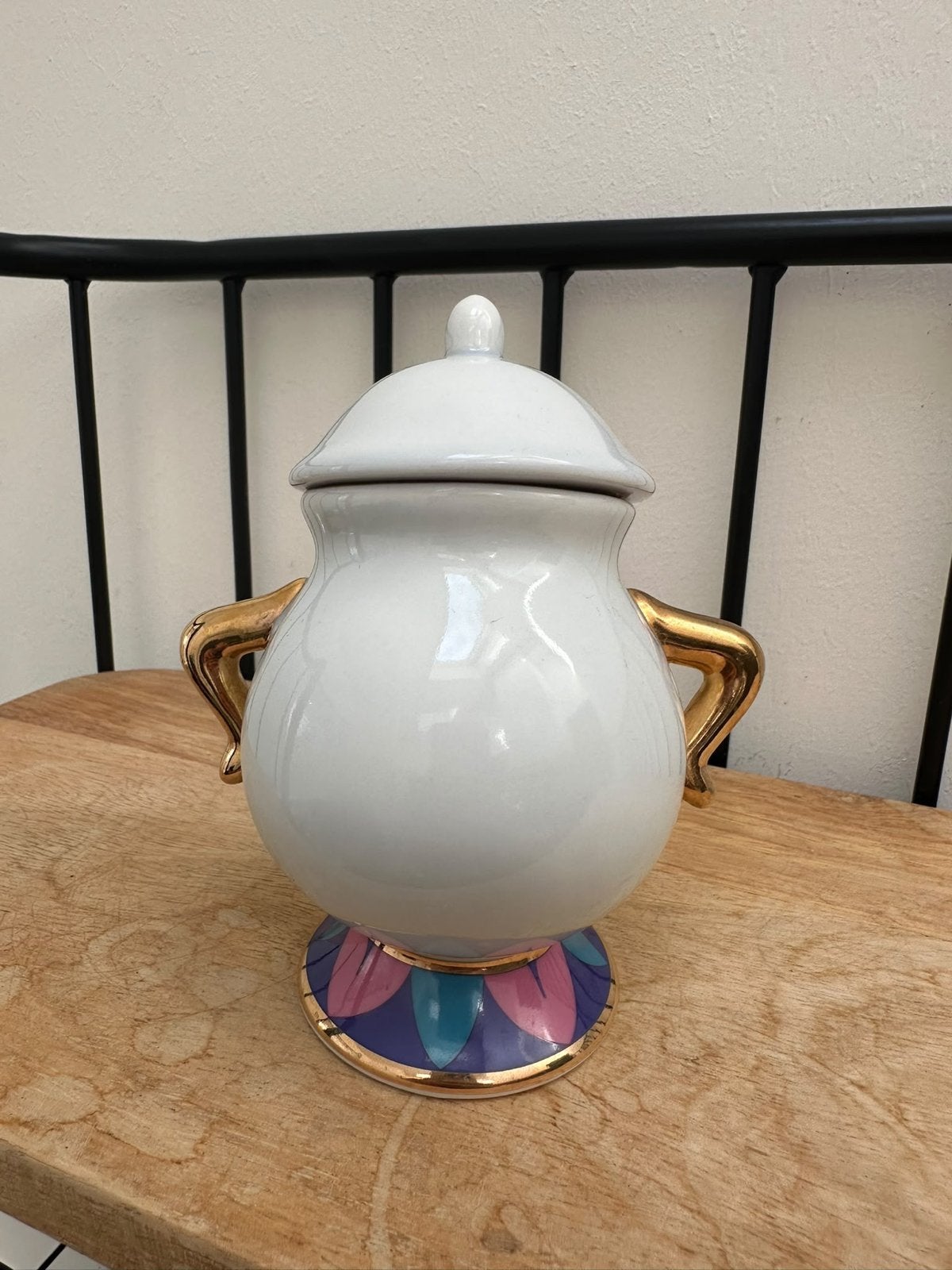 Disney Tokyo Resort Belle en het Beest potje, Ophalen of Verzenden, Overige figuren, Zo goed als nieuw, Servies