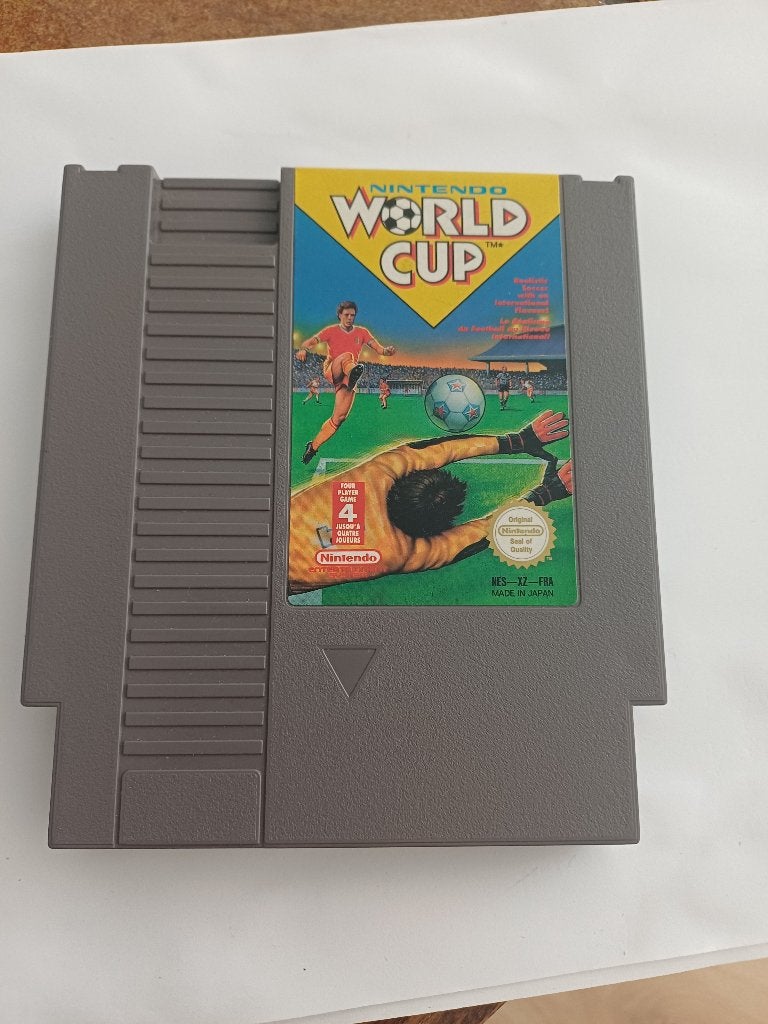 NES Nintendo World Cup- schitterende staat NM- verzamelaar-, Avontuur en Actie, Verzenden, 2 spelers, Zo goed als nieuw