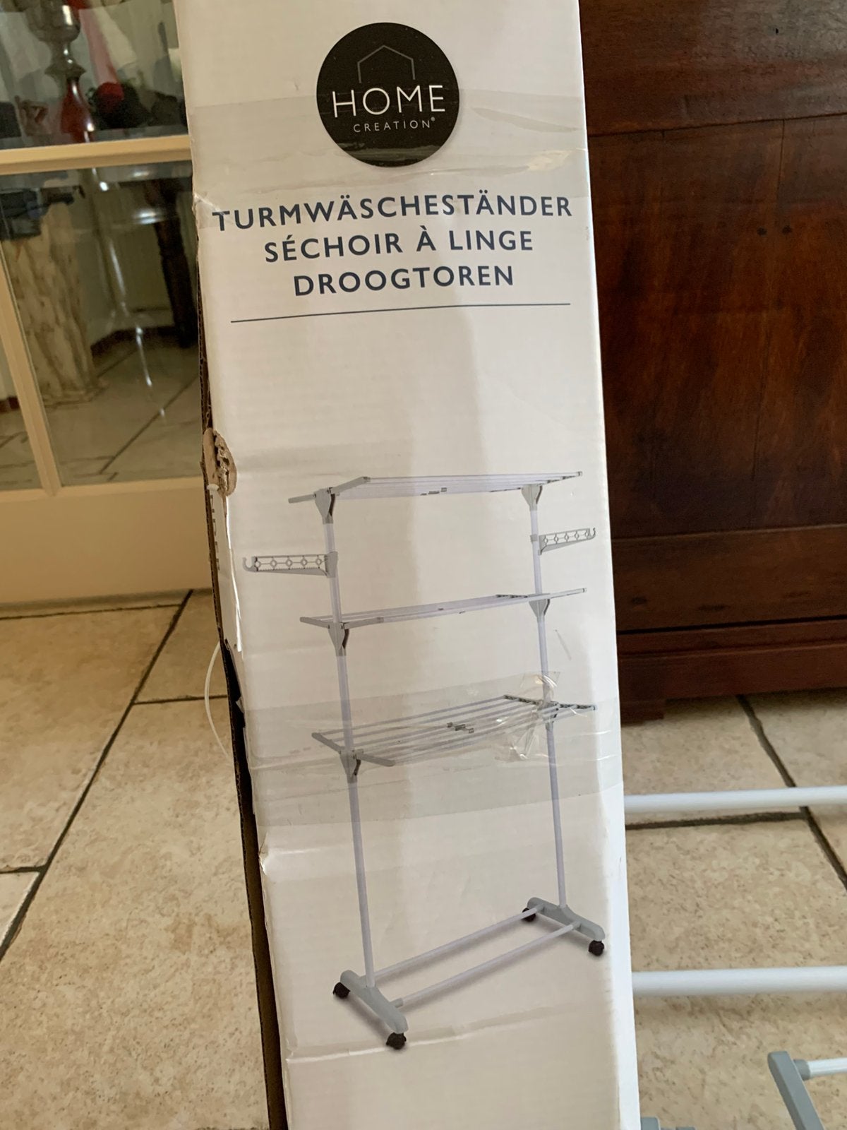 Droogrek nieuw vaste prijs 20 euro, Ophalen, Nieuw, Wasrek