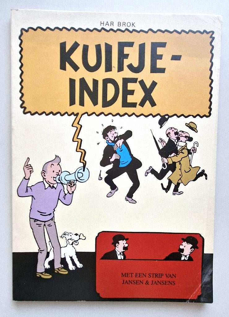 KUIFJE – Vrolijk pakketje documentatie - Hergé, Ophalen of Verzenden, Zo goed als nieuw