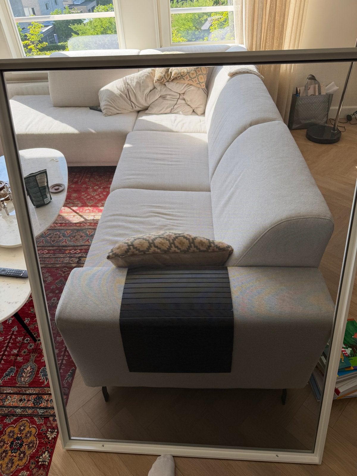 Nieuwe 4 stuks Inzethor 137x99 cm - Ongebruikt, Gevelraam of Ruit, 80 tot 120 cm, 120 tot 160 cm, Nieuw