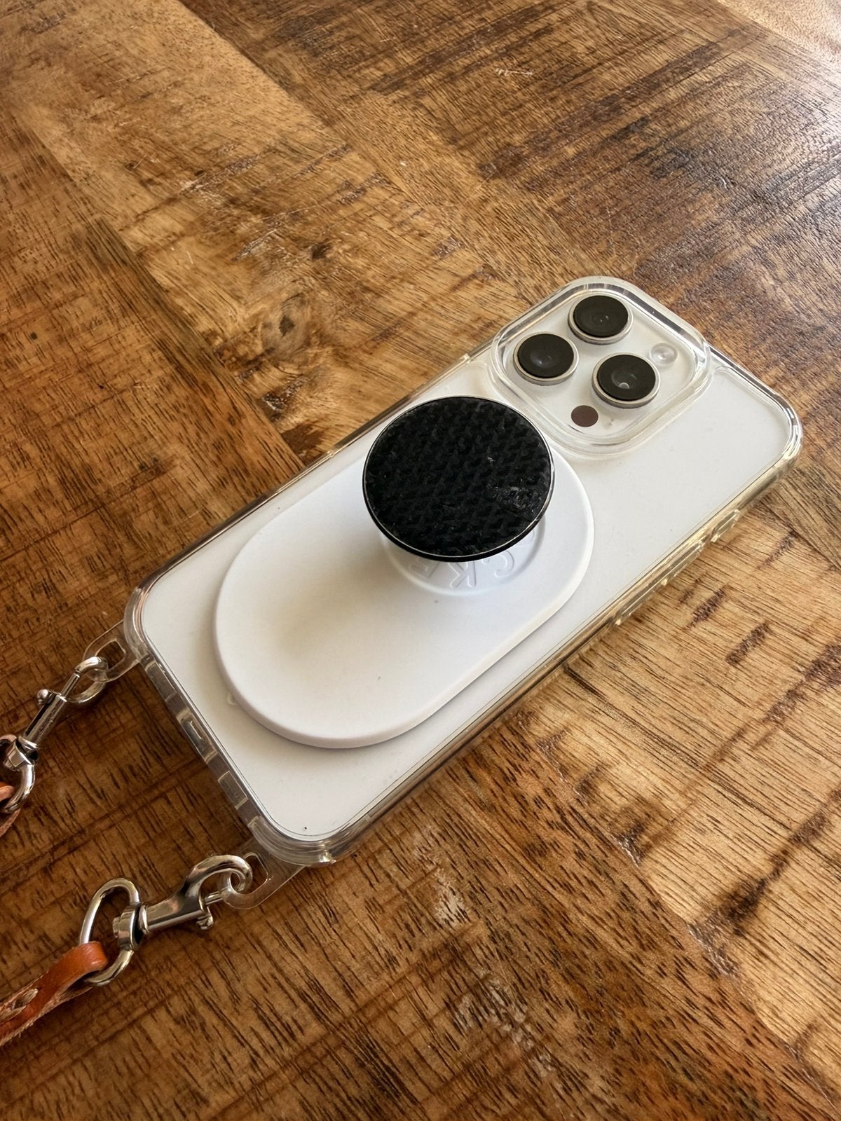 PopSockets PopGrip MagSafe adapter, Ophalen of Verzenden, Gebruikt, Telefoonhanger of Accessoire, Universeel