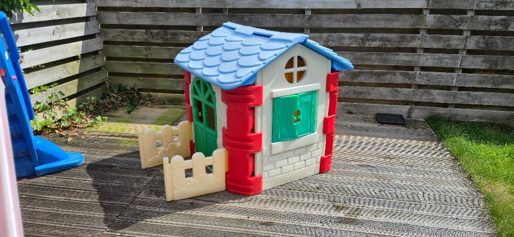buiten speelhuisje, Ophalen, Gebruikt, Kunststof