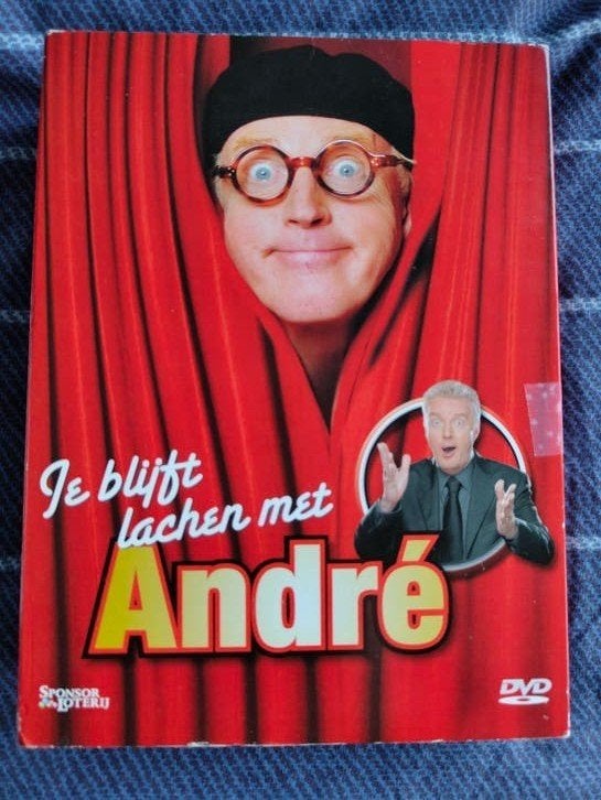 Je blijft lachen met André - 6 DVD's, Alle leeftijden, Ophalen of Verzenden, Gebruikt, Overige genres