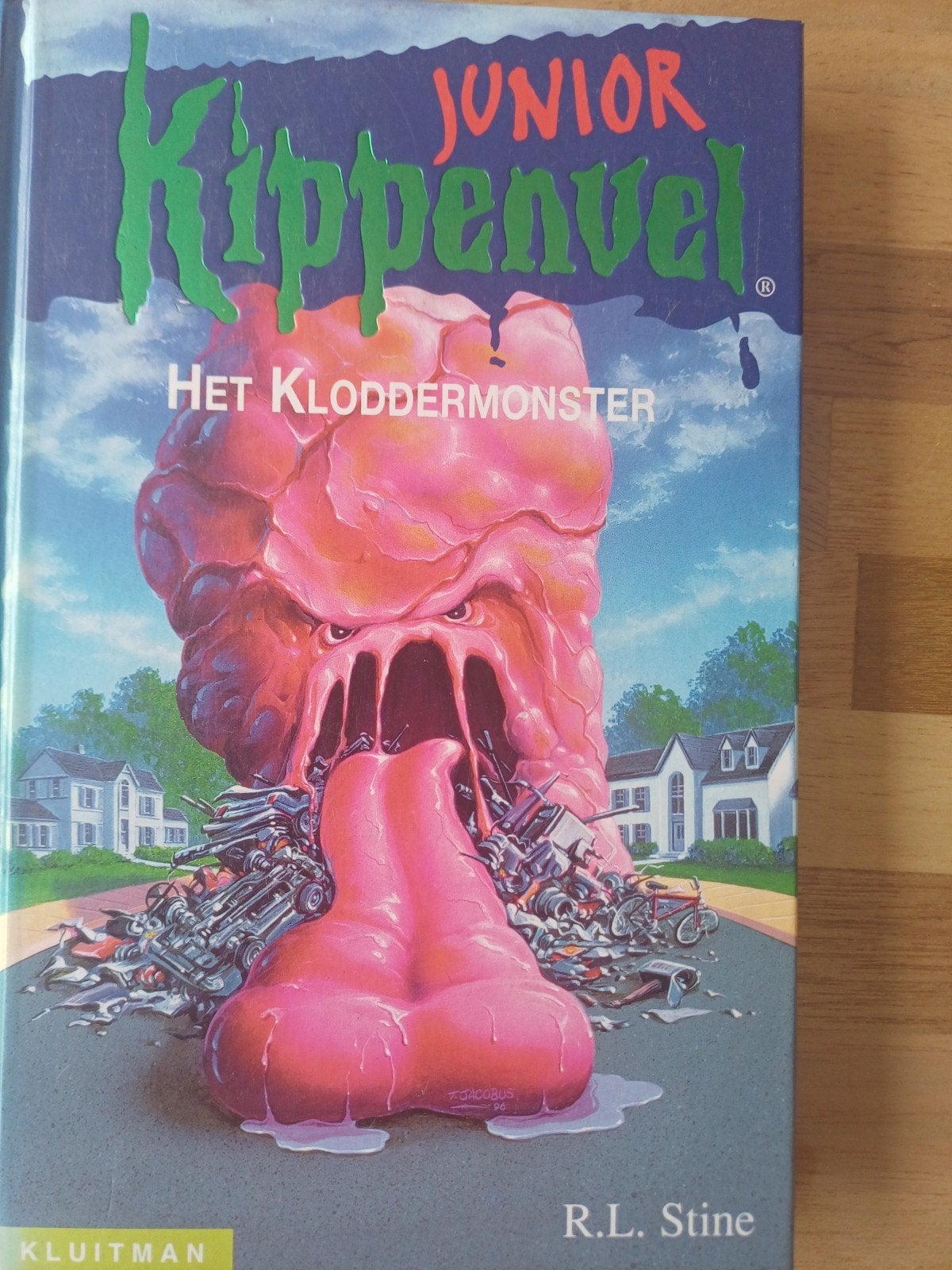 R.L. Stine - Het kloddermonster. 8+  Junior, Fictie algemeen, Ophalen of Verzenden, Zo goed als nieuw, R.L. Stine