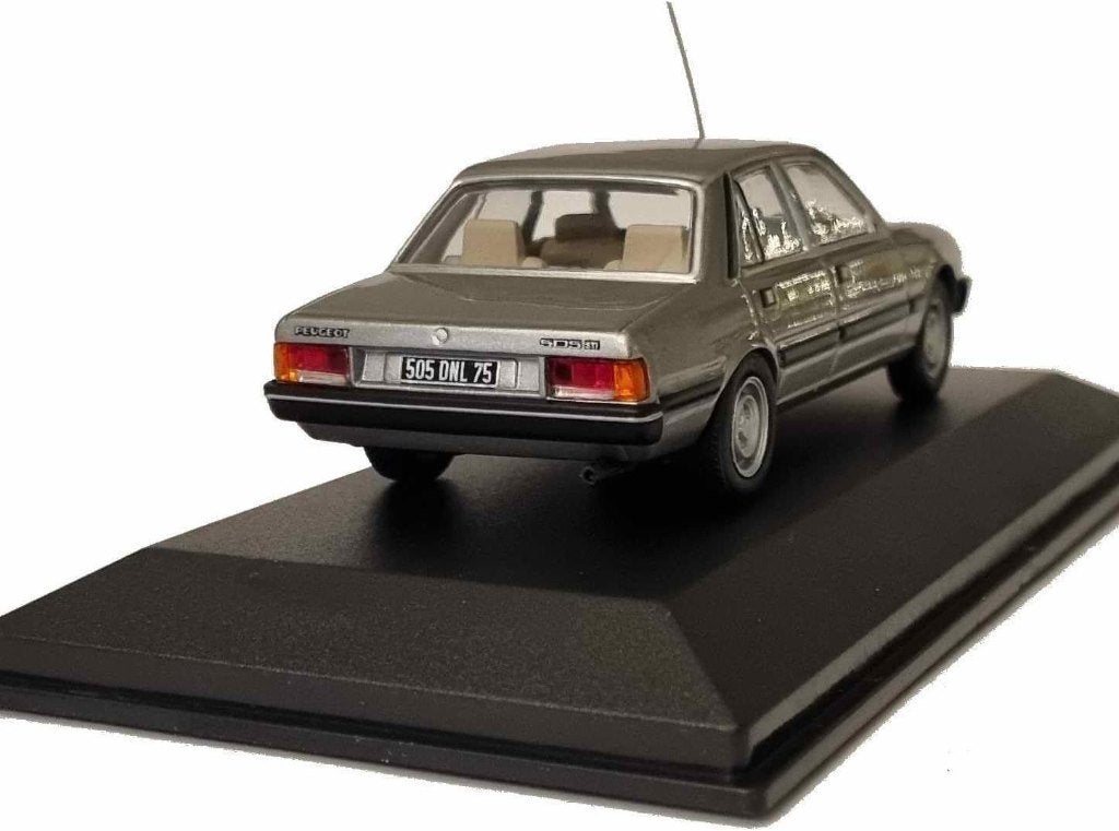 Odeon 1:43 Peugeot 505 GR 1982 grijs, limited 504 pcs, Overige merken, -, Nieuw, Ophalen of Verzenden